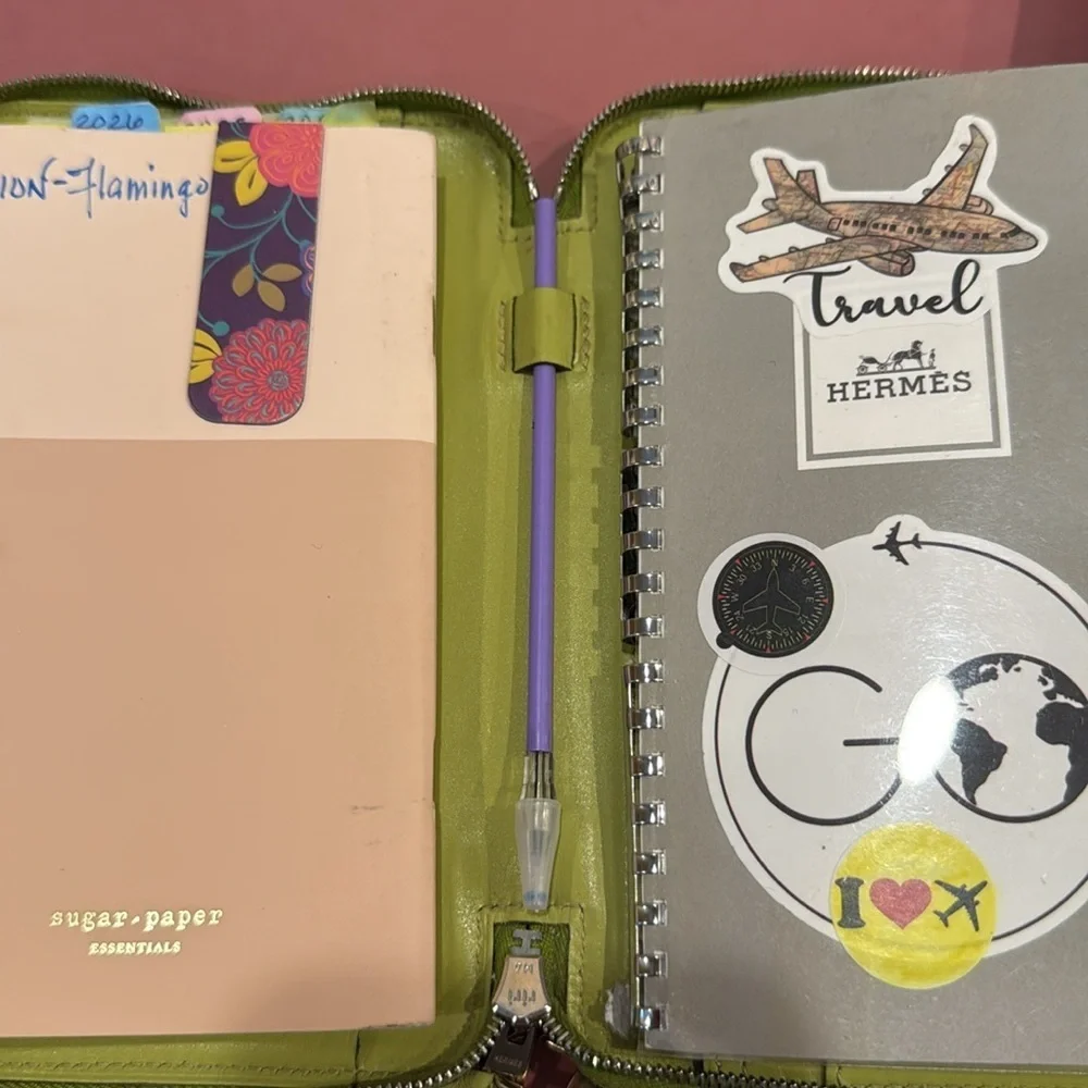 authentic Hermes agenda /planner/ calendar/wallet